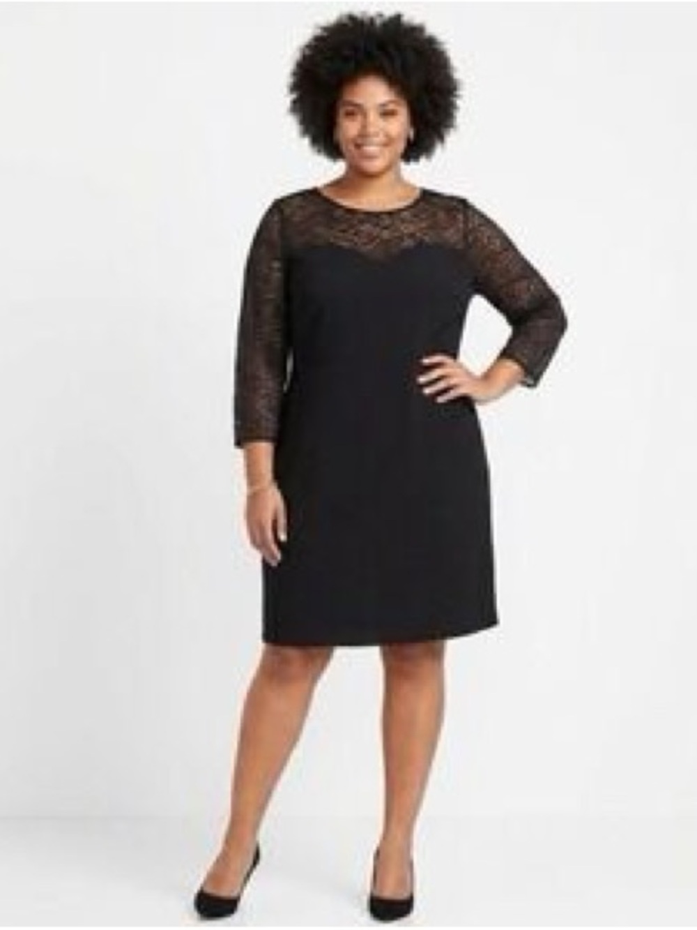 Torrid Whimsigoth Lace Bodycon Ponte Sweetheart Long Sleeve Dress Plus Size 2X